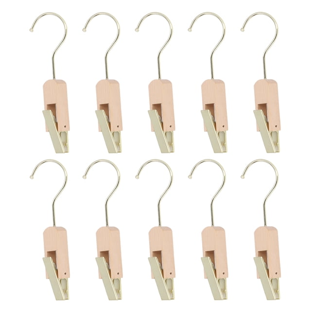 Hanging Hook Clip, Multifunctional Closet Clothing Clips 10PCS 10cm for Home Wardrobe Cabinet
