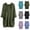 Black, variant on Women's Long Sleeve Tunic Tops Casual Loose Long Hoodies Pullover with Pockets 2024 Trendy Fall for Leggings