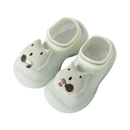 

Otqutp Little Kid Casual Shoes Spring Summer Toddler Kids Baby Boys Girls Summer Shoes Soft Soles First Walking Antislip Sock Shoes