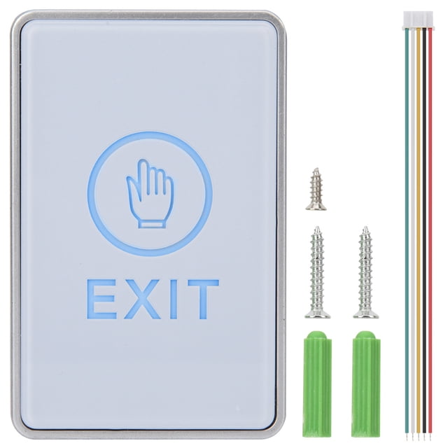 Sistema de control de acceso a puertas DK‑920C Botón táctil de salida Interruptor de liberación de puerta