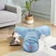 thumbnail image 4 of Túnel para gatos, tubo plegable con 1 juguete de pelota de juego, túneles de 3 vías para gatos de interior, cachorros, gatitos, conejos, 4 of 7