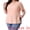 Light Pink, variant on DARING DIVA Women's Plus Crew Neck Top 1X Beige
