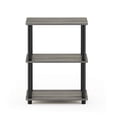 thumbnail image 4 of Estante de almacenamiento Furinno Turn-N-Tube de 3 niveles, estrecho, gris, 4 of 5