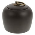 thumbnail image 1 of MasteelfCA 1pc Office Tea Caddy Sealed Storage Jar Practical Tea Storage Container (Black), 1 of 7