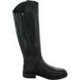 thumbnail image 5 of Sam Edelman Womens Fable Leather Knee-High Boots Black 9.5 Medium (B,M), 5 of 5