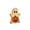 #2, variant on Aoznliie Halloween Decor, Hand Carved Wooden Ghost Ornament for Tabletop, 6x5 inch Cute Figurine for Indoor Display, White