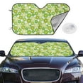 thumbnail image 2 of Kdxio Kiwi Lemon Print Windshield Sun Shade,UV Rays and Sun Heat Protection,Sunshade for Car Windshield,Car Shade Front Windshield - Medium, 2 of 6