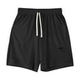 thumbnail image 5 of cfhntfmh Mens Athletic Shorts Casual Elastic Waisted Drawstring Shorts with Pockets Summer Baggy Wide Leg Workout Gym Shorts, 5 of 6
