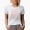 White, variant on Influencer, Motivator, Believer, Encourager, Educator with Pencil Art, Teacher Merch Gift, Tan T-Shirt, Small
