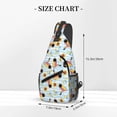 thumbnail image 2 of Lsque Submarine With Fishes Undersea Pattern Cross Chest Bag Diagonally – Premium Durable Front Chest Sling with Adjustable Padded Strap, High-Capacity Storage, 2 of 8