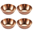 thumbnail image 1 of SHISUYAN 4 Pcs Assiette à Assaisonnement en Acier Inoxydable Petite Assiette Vaisselle à Salade Assiettes à Épices, 1 of 7
