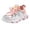 Pink, variant on FYEGRE Kids Breathable Sneakers Mesh Lightweight Easy Walk Casual Sport Strap Athletic Running Shoes for Boys Girls Green 15-18 Months