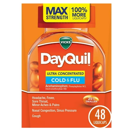 UPC 323900031128 product image for Vicks DayQuil Ultra Concentrated Liquicaps  Over-the-Counter Medicine for Cold   | upcitemdb.com