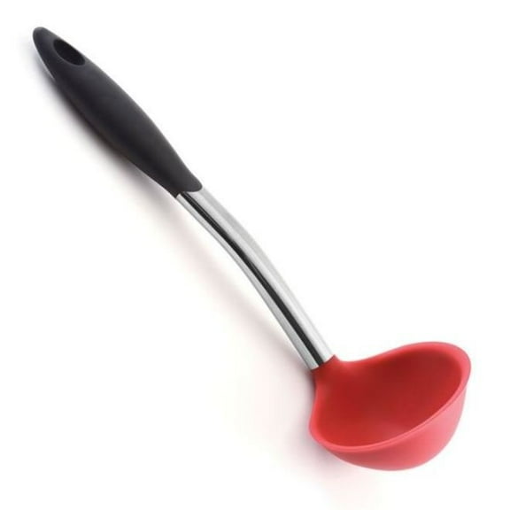 Norpro Heavy Duty Grip-EZ Stainless Steel Silicone Ladle Spoon