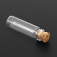 thumbnail image 5 of 60Pcs 11X32mm Tiny Mini Empty Clear Cork Glass Bottles Vials 2Ml, 5 of 8