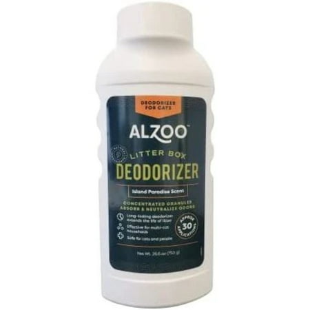 UPC: 3420900110109 | ALZOO Litter Box Deodorizer for Cats – Island Paradise 26oz.