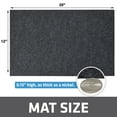 thumbnail image 4 of Drymate XL Dish Drying Mat, Oversized (19”x24”), Low-Profile, Super Absorbent, Quick Dry Fabric, Waterproof & Slip-Resistant, for Kitchen Counter, Trimmable, Easy to Clean (USA Made)(White), 4 of 9