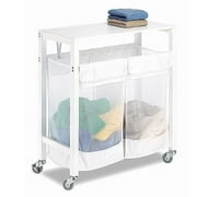 Wooden Folding Table/Laundry Sorter