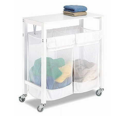 Wooden Folding Table/Laundry Sorter
