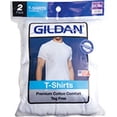 thumbnail image 2 of Gildan Men's Short Sleeve Crew White T-Shirt, 2-Pack, 2 of 2