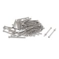 thumbnail image 2 of Uxcell M3x45mm Stainless Steel Hex Socket Head Knurled Cap Screws Bolts Nut Set (50-pack), 2 of 2