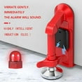 thumbnail image 4 of Portable Alarm Door Stopper, Anti Theft Door Blocker, Red, 4 of 7