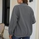 thumbnail image 5 of Chaquetas Para Mujer Prendas de Abrigo Color Sólido Botón Recreativo Manga Larga Solapa Abrigo Tops Odeerbi ODB132328, 5 of 7