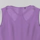 thumbnail image 4 of Puntoco Vestido Retro De Swing Grande Sin Mangas Con Cinturón Hueco Con Cuello En W De Color Sólido De Verano Para Mujer Púrpura Xxl,Regalos Para Mujer Joven, 4 of 6