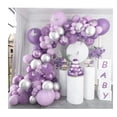 thumbnail image 5 of MMTX Lavender Butterfly Balloon Arch Kit, Purple Silver, 5 of 6