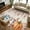 Beige, variant on 4x6 Area Rugs, Blue Beige Farmhouse Non-Skid Rubber Backing Large Rectangle Rugs - Living Room Bedroom Home Office, Vintage Wooden Striped Indoor Floor Mat Carpets Washable Rug