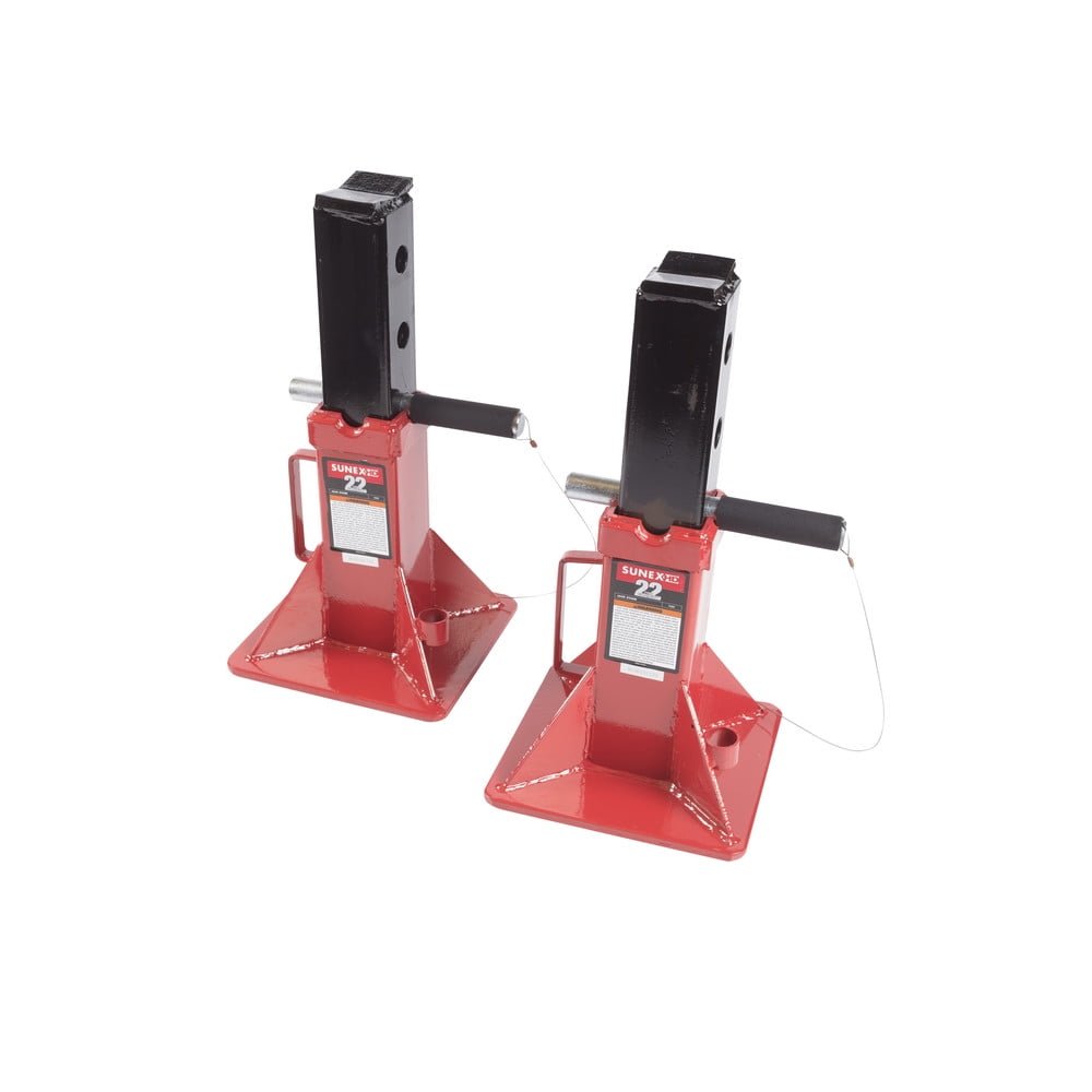 Sunex 1522 22 Ton Pin Type Jack Stands (Pair)