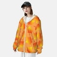 thumbnail image 3 of Gaeub Fall Maple Leaves Men's and Women's UPF 50+ Long-Sleeved Sun Protection Clothing, Fishing Shirt Long Sleeve Zip-Large, 3 of 7