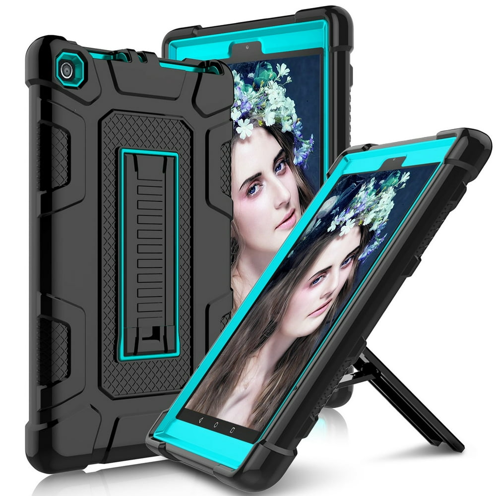 Dteck Compatible with Kindle Fire HD 8 Tablet Case (7th and 8th