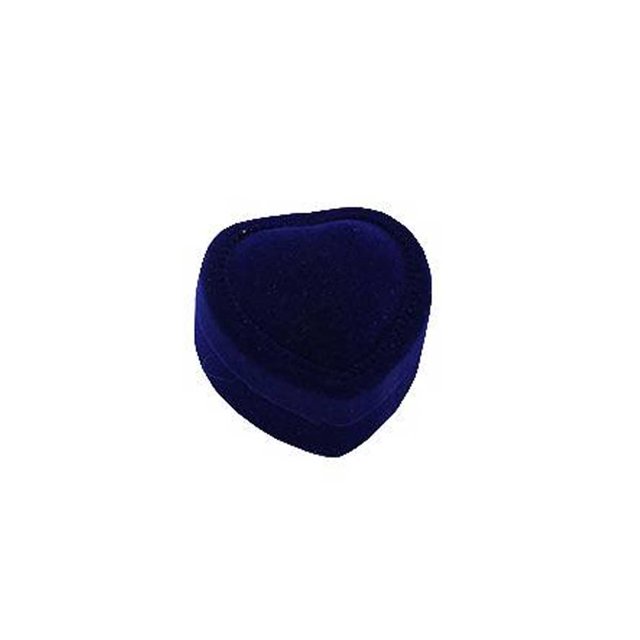 Qarigey Caja para pendientes Anillos Oreja Stud Orejas Gancho Vitrina Organizador en forma de corazón Collar Cajas de transporte Accesorios de joyería Ropa, zapatos y accesorios Miscelánea Azul Qarigey AP016250-07
