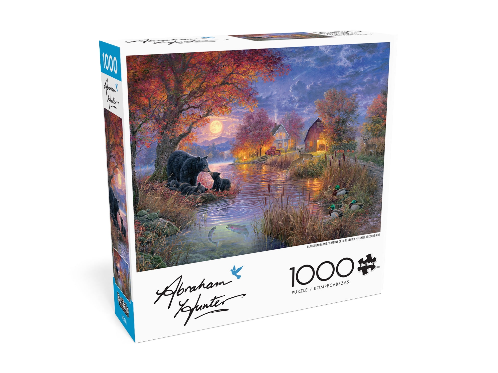 Buffalo Games Black Bear Farms 1000-Piece Interlocking Jigsaw Puzzle