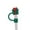 E, variant on putnchl Christmas Limited Straw Covers For Straw - 2 Size 8mm & 10mm Silicone Straw Toppers For Tumblers, Cute 3D Straw Stopper For Glass Straw Reusable Straws