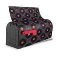 thumbnail image 3 of Yiaed Vinyl Records Musical Notes Print Mailbox Covers, Magnetic Mailbox Cover, Mail Box Covers for Garden Outdoor Decor Box Covers-21x18 in, 3 of 8