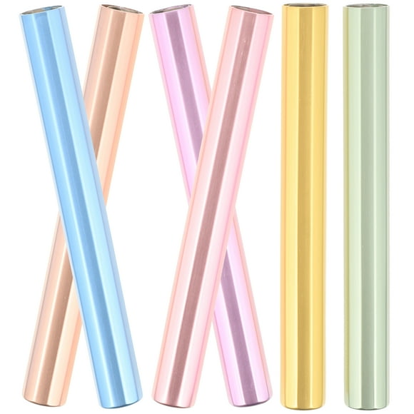 EeaseMX Cubras de cepillo de manicura de 6 piezas portátiles cubiertas de topper de lápiz de luz