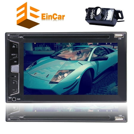 App Controlled Sub Car Rear View Camera Included!!! 2 Din Car Radio Audio Stereo DVD CD Player In Dash Head Unit Autoradio support 6.2