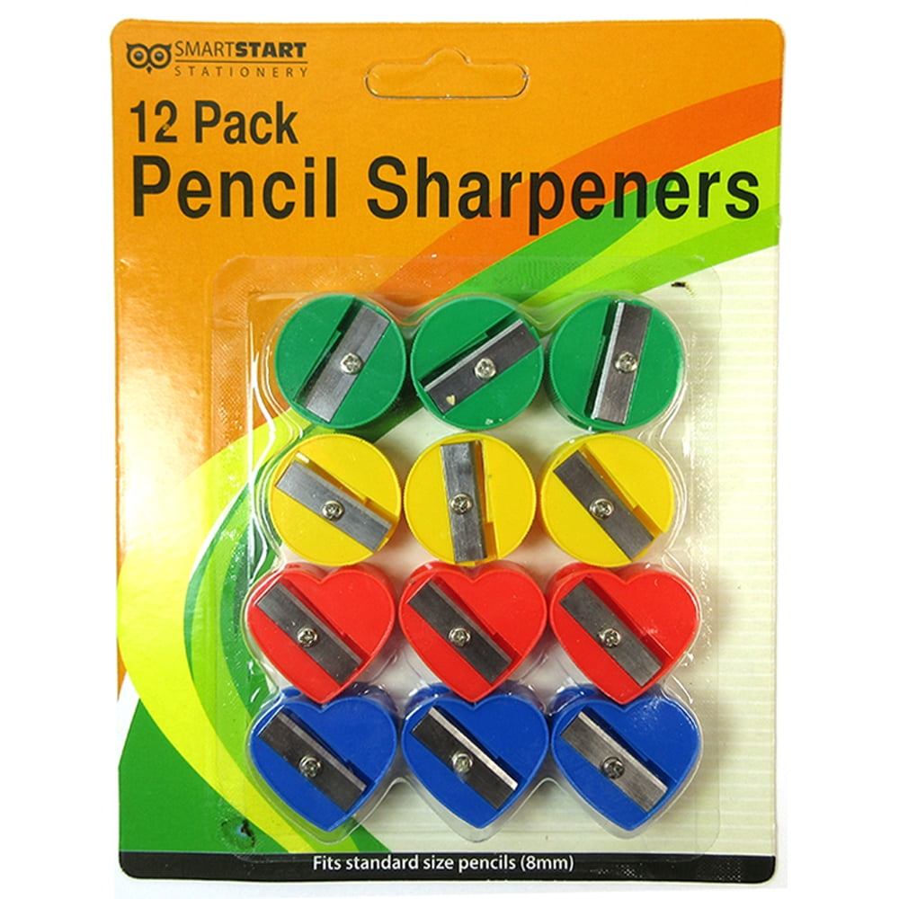 Mini Stuff BG-A358V-4 12-Color Mini Colored Pencils & Sharpener Sand Eraser  Set, 4 Set Pack