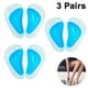 thumbnail image 1 of 3 pares de almohadillas ortopédicas de silicona para pies que absorben los golpes - Azul grande Ormromra 221990-1, 1 of 8