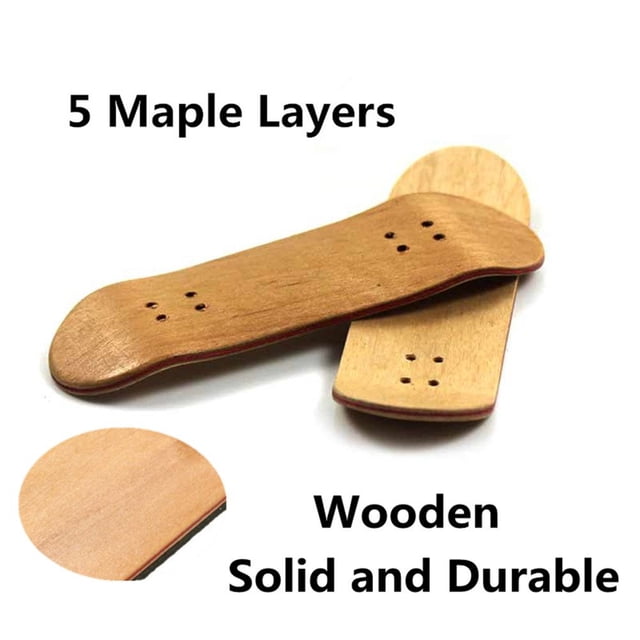Mini patineta de dedos profesional de madera de arce para montar en casa, juguete de patineta, regalo de Navidad para niños