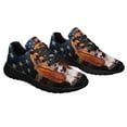 thumbnail image 6 of Basset Hound American flag Shoes Sneakers Black Size 11.5, 6 of 7