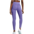 thumbnail image 5 of ZQUUVOU Womens Yoga Pants Waisted Leggings For Women - Black Tummy Control Soft Yoga Pants Purple, 5 of 5