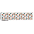 thumbnail image 3 of Ambesonne Tropical Fabric by the Yard Upholstery, Colorful Palm Trees Art, 2 Yards, Scarlet Turquoise Blue, 3 of 5