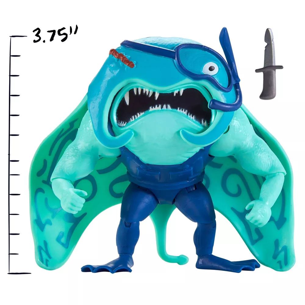 Mutant Ninja Turtles Ray Fillet フィギュア Teenage Mutant Ninja Turtles - Ray Fillet Soft Vinyl Figure