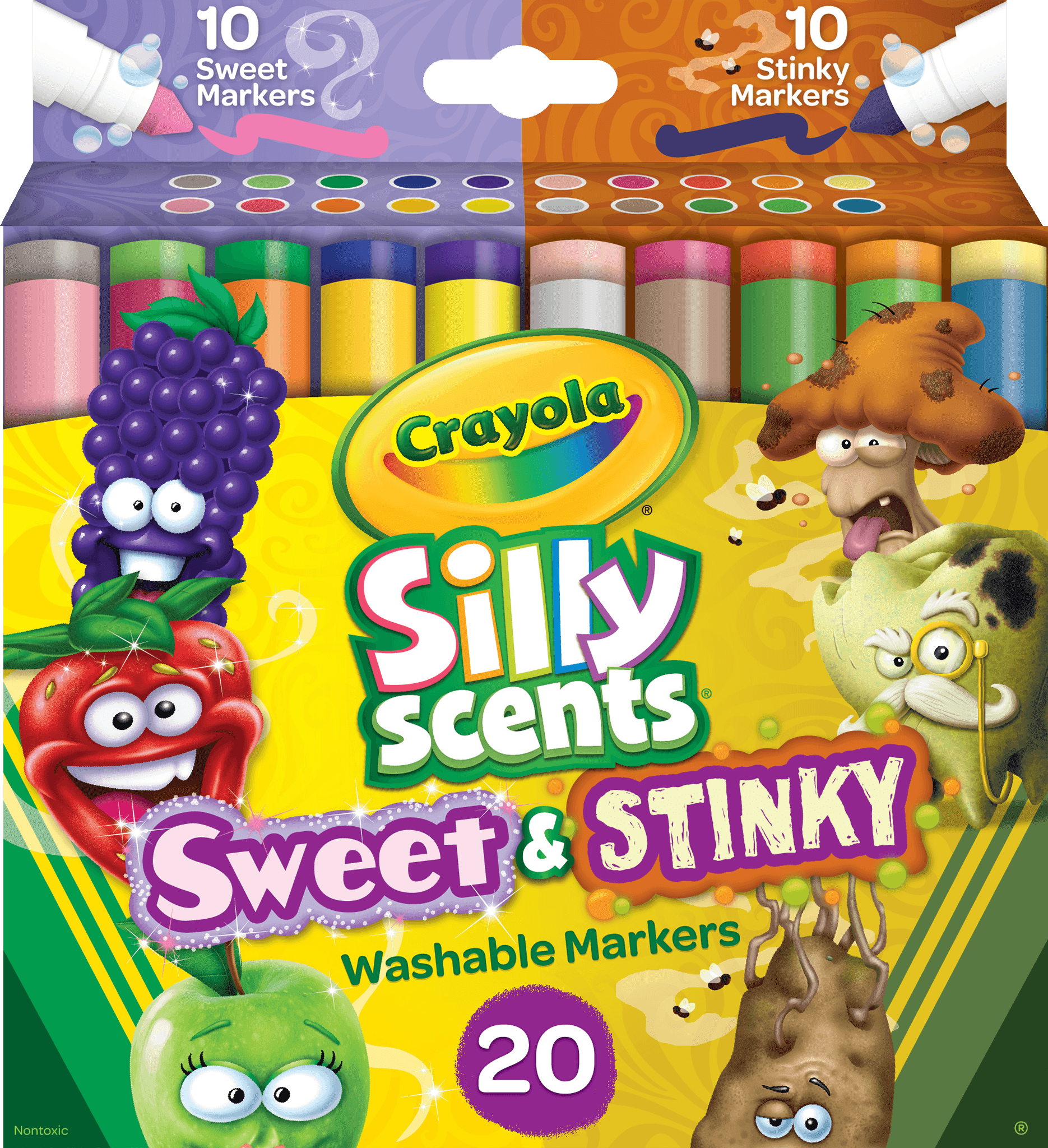 NEW Crayola Silly Scents Wacky Dough Making Kit