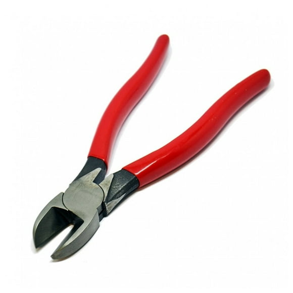 CS Osborne 91 - Diagonal Cutting Nippers for Cutting Hog Rings and Wire - Upholstery Tool - Electrical & Cable Wire Cutters - Made in the USA