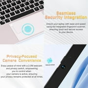 15.6 inch Pink Laptop,16GB RAM 1TB SSD Student-Laptop with Backlit Keyboard Fingerprint Intel Quad Core N100 (Up to 3.4GHz)Business-Laptop,Computer,,Win11