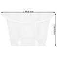 thumbnail image 2 of AMERTEER 100pcs Disposable Small Cups Party One-off Water Cups Candle Wind-proof Cups, 2 of 10